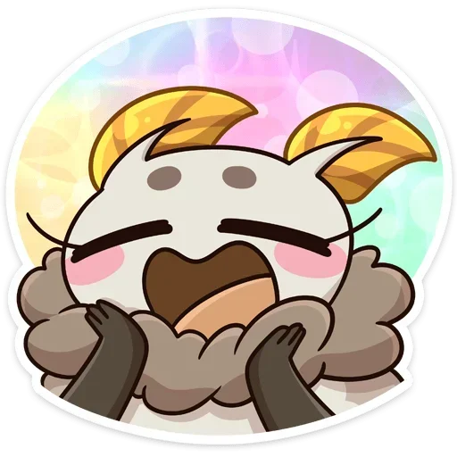 😊 Стикер «Тося без надписей» для Telegram
