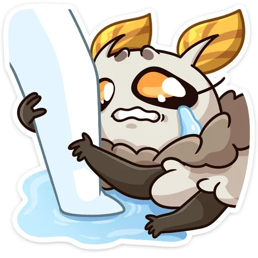 😭 Стикер «Тося без надписей» для Telegram