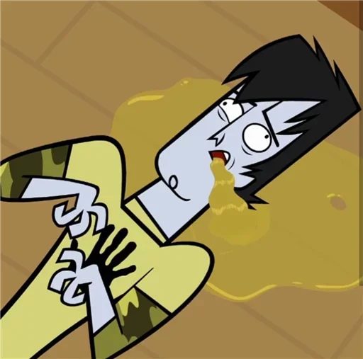 🤮 Стикер «Total.drama▶» для Telegram
