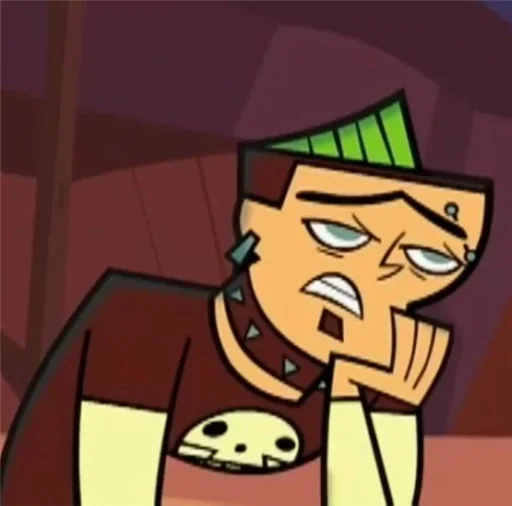 😴 Стикер «Total.drama▶» для Telegram
