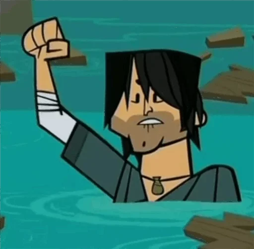 💦 Стикер «Total.drama▶» для Telegram