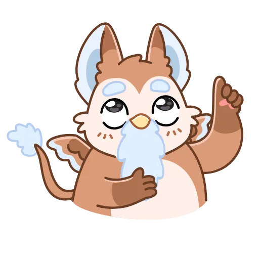 ☝️ Стикер «Тото» для Telegram