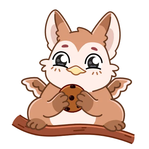 🍪 Стикер «Тото» для Telegram