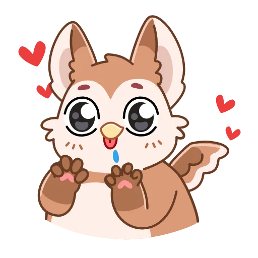 😘 Стикер «Тото» для Telegram