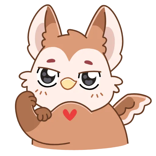 ❤️ Стикер «Тото» для Telegram