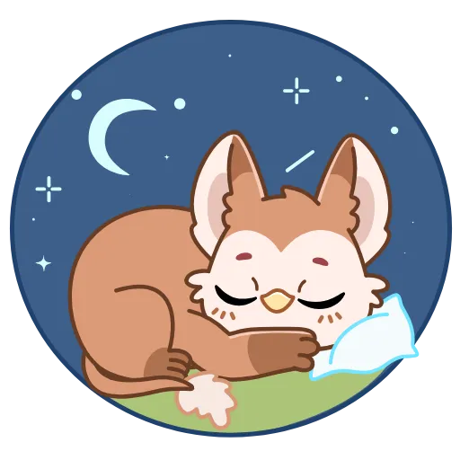 😴 Стикер «Тото» для Telegram