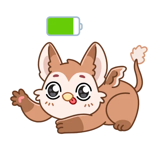 🔋 Эмодзи «Грифон Тото» для Telegram