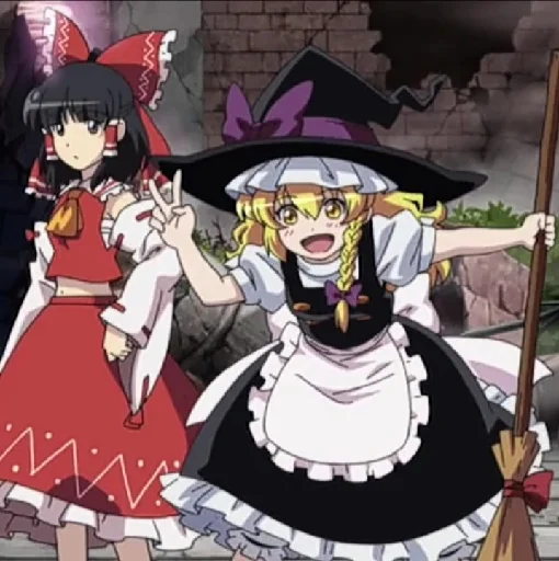 Стикерпак Touhou Screenshots of Phantasm для Telegram — скачать