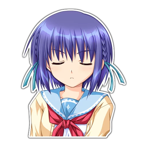 😒 Стикер «Touka reactions» для Telegram