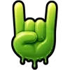 🤘 Эмодзи «Toxic - токсичные эмодзи» для Telegram