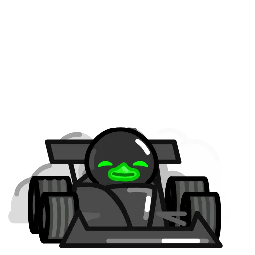 🏎 Стикер «Toxic Duck Токсичный Утя» для Telegram