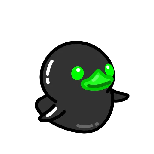 🚶‍➡️ Стикер «Toxic Duck Токсичный Утя» для Telegram