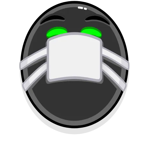 😷 Эмодзи «😐Toxic Emoji» для Telegram