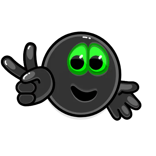 ✌️ Стикер «Toxic koloboks» для Telegram