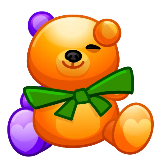 Стикерпак Toy Bear для Telegram — скачать