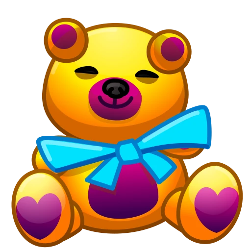 💎 Стикер «Toy Bear» для Telegram