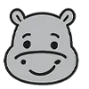 😁 Эмодзи «Бегемот» для Telegram