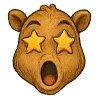 🤩 Эмодзи «Верблюд» для Telegram