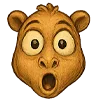 😮 Эмодзи «Верблюд» для Telegram