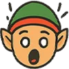 😱 Эмодзи «Эльф» для Telegram