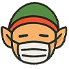 😷 Эмодзи «Эльф» для Telegram