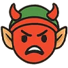😈 Эмодзи «Эльф» для Telegram