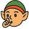 🤧 Эмодзи «Эльф» для Telegram