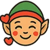 😍 Эмодзи «Эльф» для Telegram