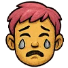😭 Эмодзи «Парниша» для Telegram