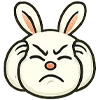🙉 Эмодзи «Крутой зайчик» для Telegram