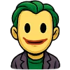 🙂 Эмодзи «Харли и Джокер» для Telegram