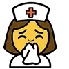 🤧 Эмодзи «Медсестра» для Telegram
