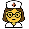 🤓 Эмодзи «Медсестра» для Telegram
