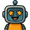 🤩 Эмодзи «Робот» для Telegram