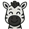 😊 Эмодзи «Зебра» для Telegram