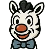 🤡 Эмодзи «Зебра» для Telegram