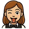 😜 Эмодзи «Официант» для Telegram