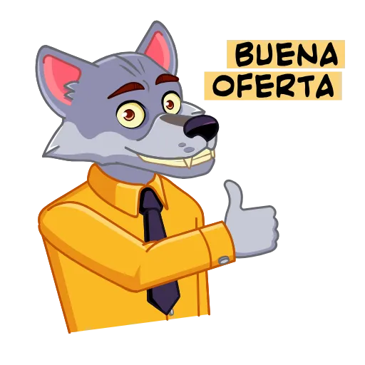 Стикерпак El lobo de Wall Street для Telegram — скачать