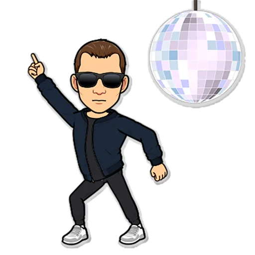 🕺 Стикер «Блог Трейдера» для Telegram