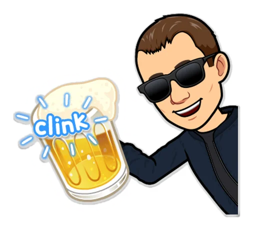🍻 Стикер «Блог Трейдера» для Telegram