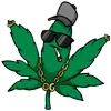 😎 Эмодзи «Weed» для Telegram