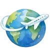 🤩 Эмодзи «Путешествия» для Telegram