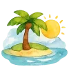 🤩 Эмодзи «Путешествия» для Telegram