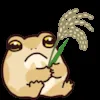 ☹️ Эмодзи «Tree Frog» для Telegram