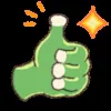 👍 Эмодзи «Tree Frog» для Telegram