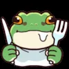 🤤 Эмодзи «Tree Frog» для Telegram