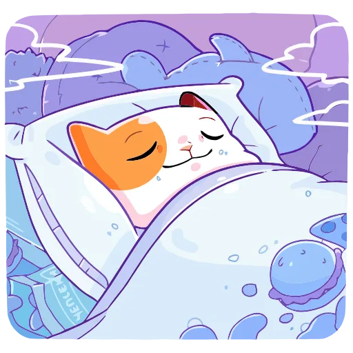 😴 Эмодзи «Трич» для Telegram