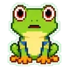 ⭐ Эмодзи «Tree frog» для Telegram