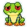 ⭐ Эмодзи «Tree frog» для Telegram
