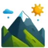 🏔️ Эмодзи «Иконки для любителей походов» для Telegram